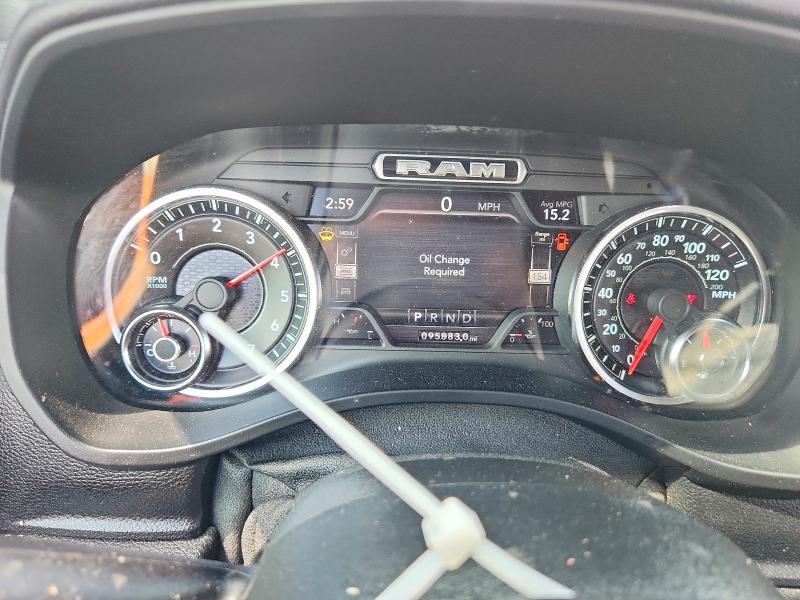 2021 Ram 1500 VIN 1C6SRFFT7MN632691 COPART salvage auction — FRONT END, Al - Cert Of Title-Salvage Title, sold $6,900 on 2026-07-09 (photo 9)