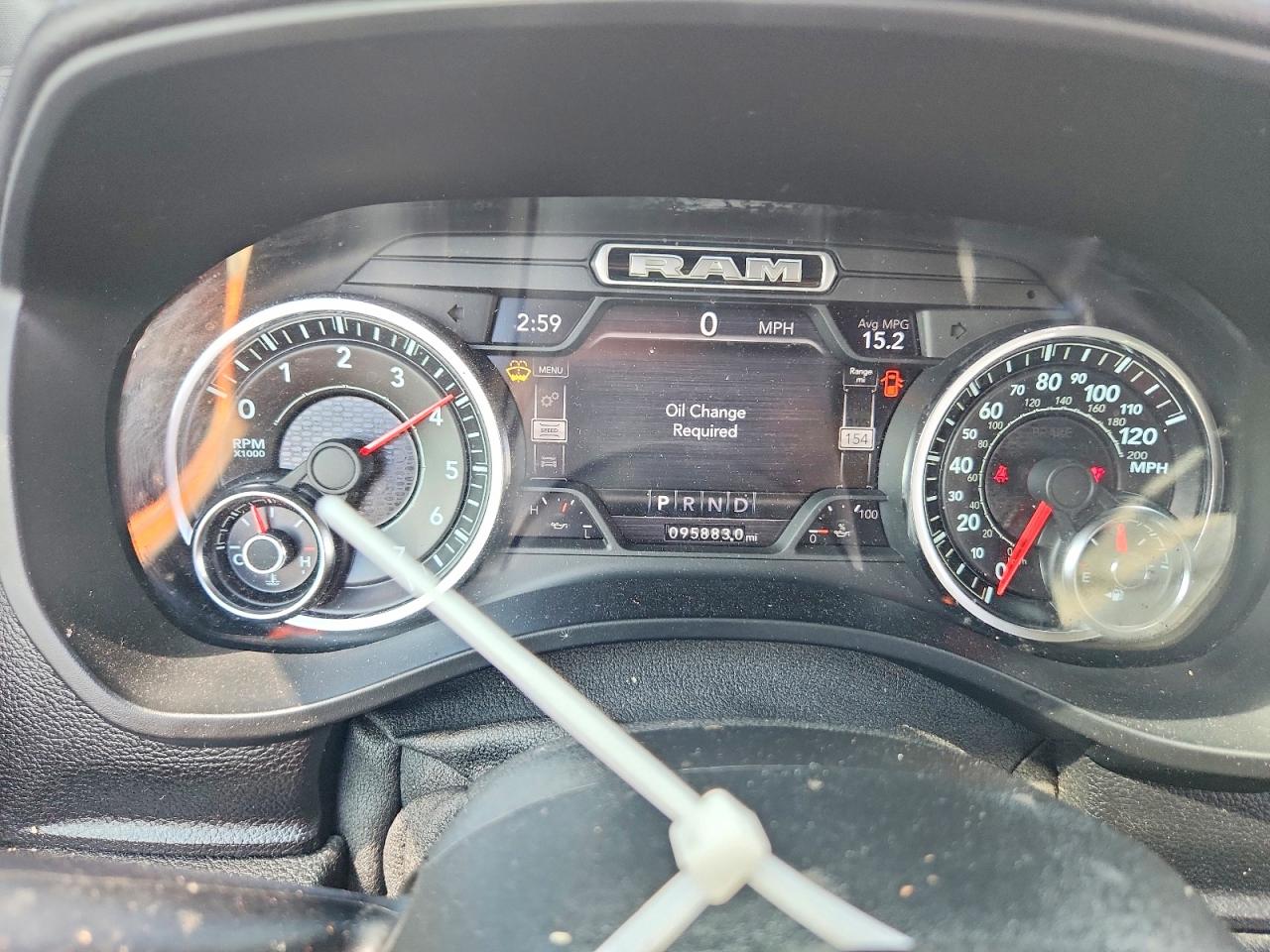 2021 Ram 1500 VIN 1C6SRFFT7MN632691 COPART salvage auction — Front End, AL - CERT OF TITLE-SALVAGE TITLE, sold $12,000 on 2024-12-12 (photo 9)