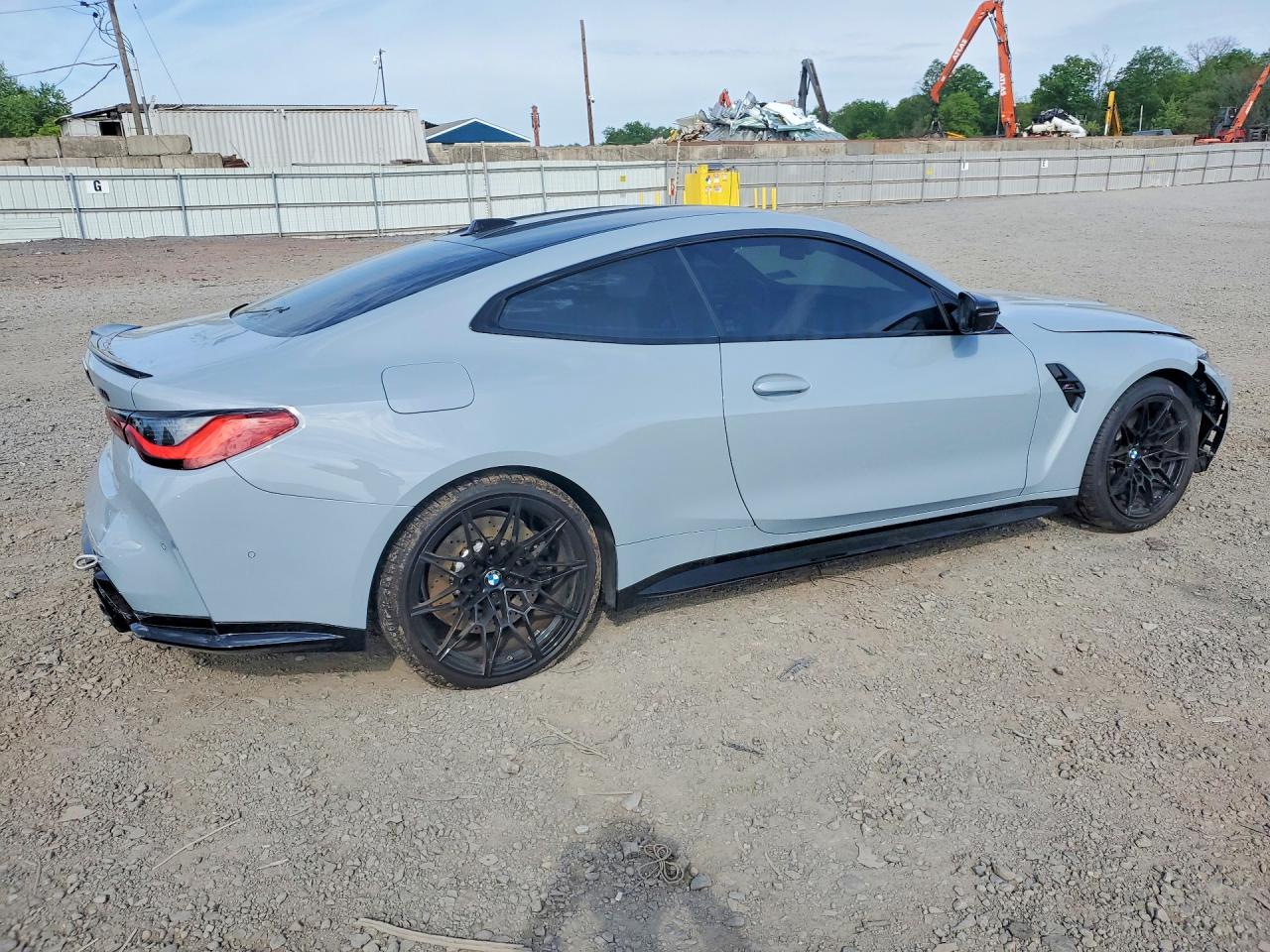 2024 BMW M4 VIN WBS43AZ0XRCN74661 COPART salvage auction — Front End, ID - SALVAGE CERTIFICATE OF TITLE, sold $37,000 on 2026-06-30 (photo 3)