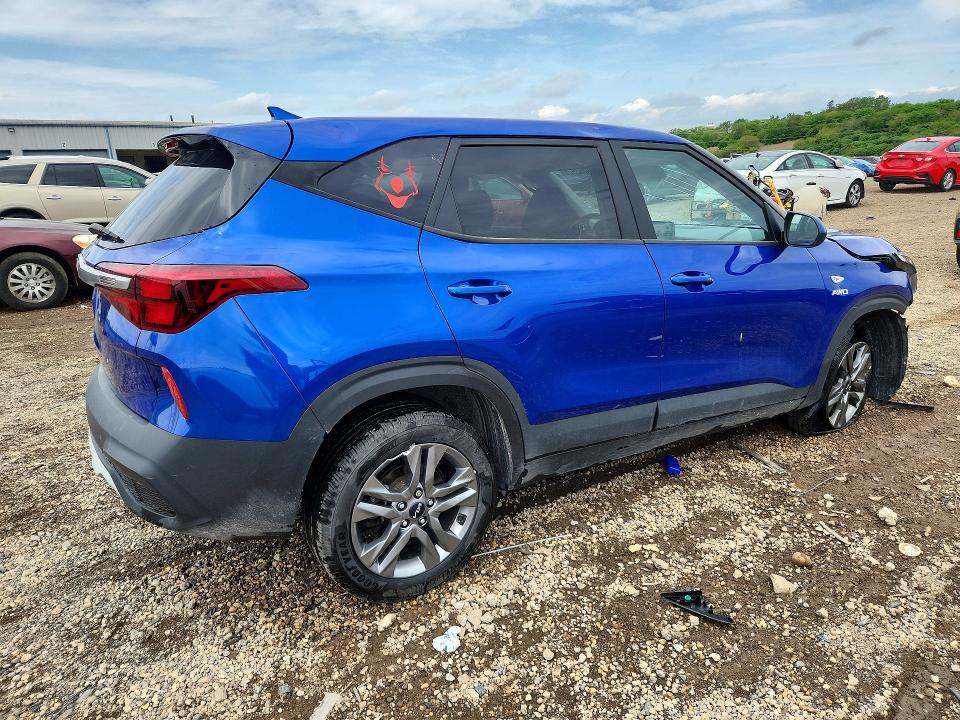 2023 Kia VIN KNDEPCAA8P7380412 COPART salvage auction — FRONT END, Il - Salvage Certificate, sold $2,350 on 2026-07-24 (photo 3)