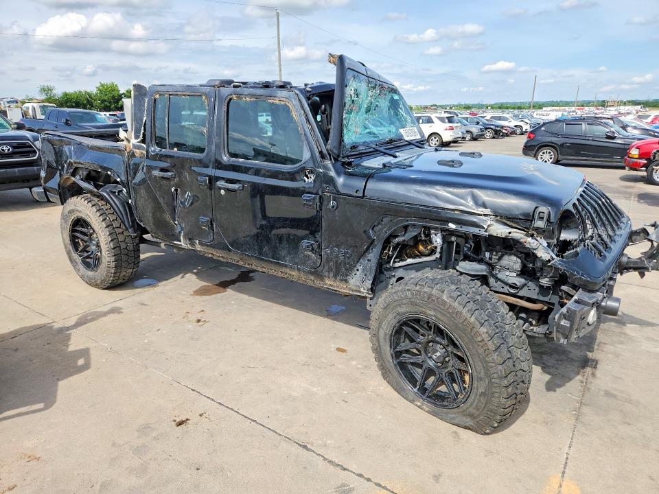 2023 Jeep Gladiator VIN 1C6HJTAG0PL584624 COPART salvage auction — ALL OVER, Tx - Certificate Of Title, sold $12,700 on 2026-07-30 (photo 4)
