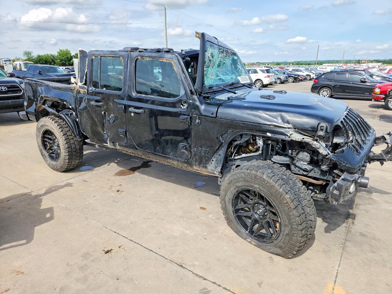 2023 Jeep Gladiator VIN 1C6HJTAG0PL584624 COPART salvage auction — All Over, TX - CERTIFICATE OF TITLE, sold $11,500 on 2026-07-08 (photo 4)