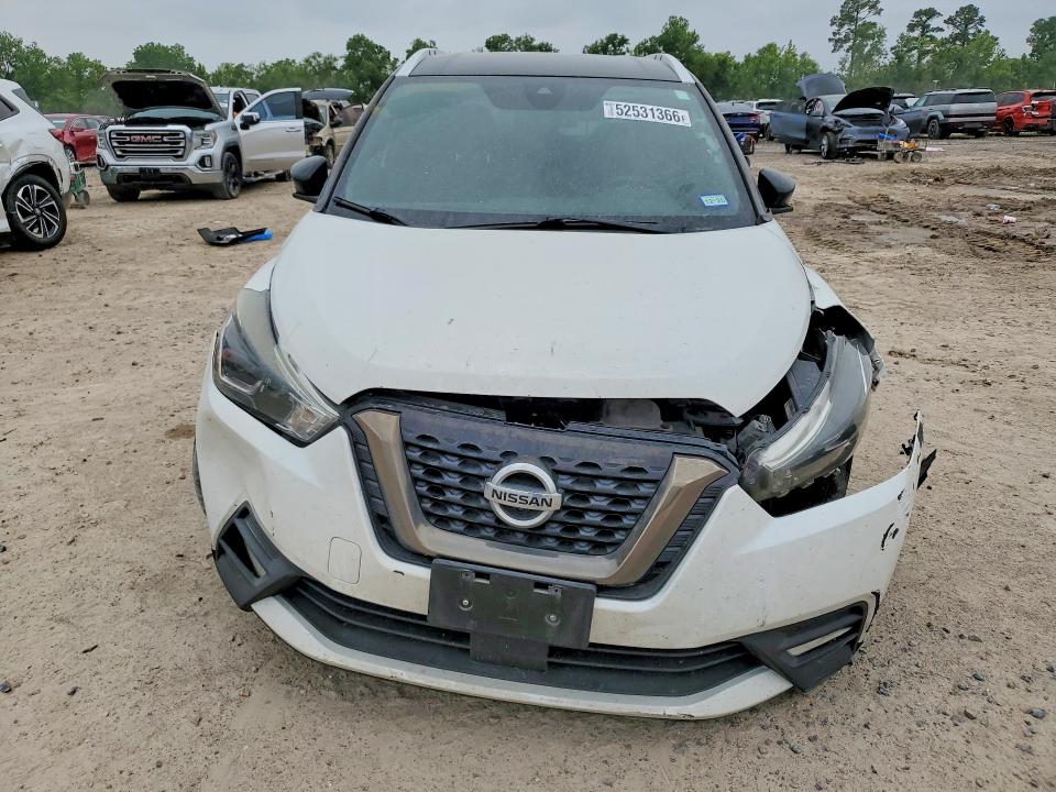 2020 Nissan Kicks VIN 3N1CP5DV0LL517255 COPART salvage auction — FRONT END, Tx - Salvage Vehicle Title, sold $2,850 on 2026-07-03 (photo 5)