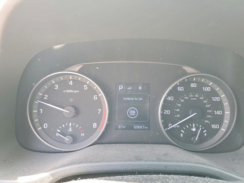 2018 Hyundai Elantra VIN KMHD84LF4JU586161 COPART salvage auction — SIDE, Tx - Salvage Vehicle Title, sold $4,750 on 2026-07-23 (photo 9)