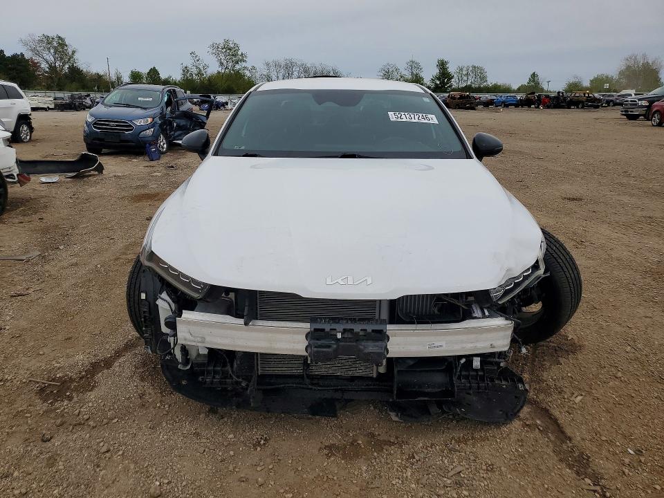 2022 Kia K5 VIN 5XXG64J25NG153869 COPART salvage auction — FRONT END, Il - Salvage Certificate, sold $5,700 on 2026-07-28 (photo 5)