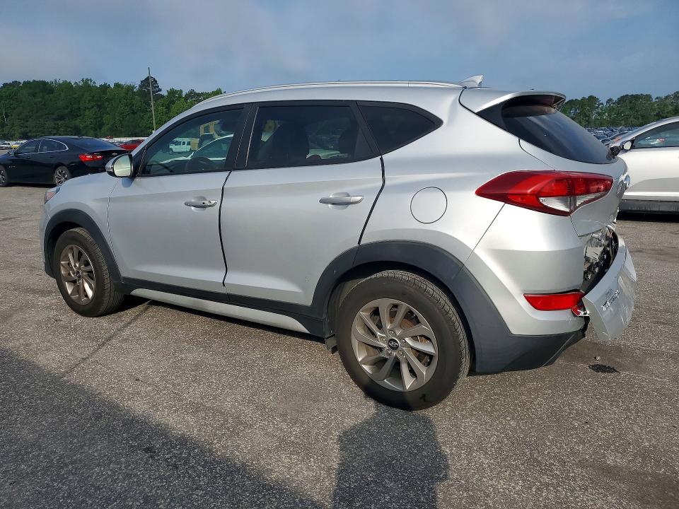 2018 Hyundai Tucson VIN KM8J33A41JU728883 COPART salvage auction — REAR END, Nc - Salvage Certificate Of Title, sold $5,500 on 2026-07-28 (photo 2)