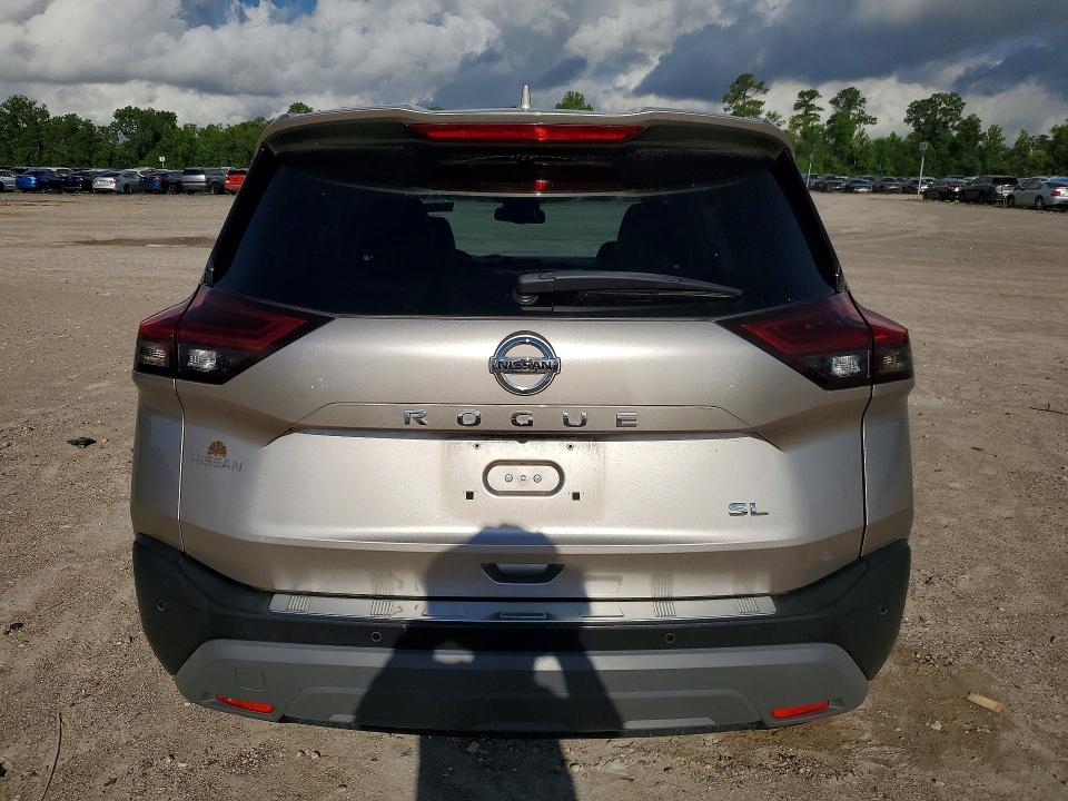 2021 Nissan VIN JN8AT3CA6MW019645 COPART salvage auction — FRONT END, Tx - Salvage Vehicle Title, sold $4,000 on 2026-07-14 (photo 6)