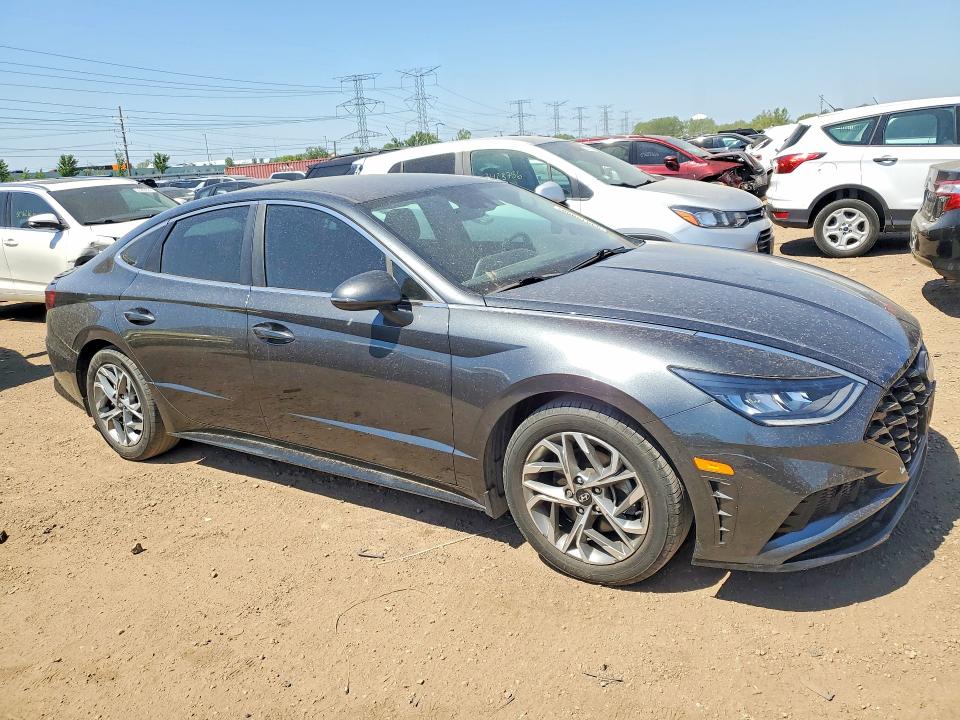 2023 Hyundai Sonata VIN KMHL64JA3PA293239 COPART salvage auction — REAR END, IL - SALVAGE CERTIFICATE, sold $5,900 on 2026-07-28 (photo 4)