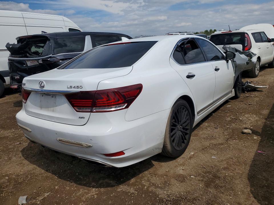 2015 Lexus VIN JTHCL5EF8F5023762 COPART salvage auction — FRONT END, Il - Salvage Certificate, sold $2,100 on 2026-07-02 (photo 3)