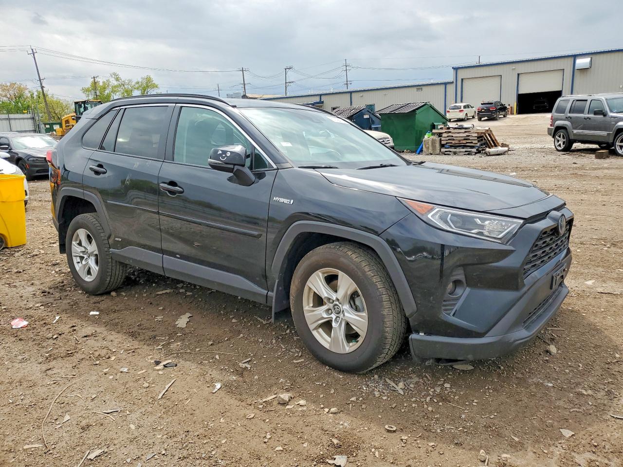 2021 Toyota RAV4 Hybrid VIN 4T3R6RFV2MU013170 COPART salvage auction — Front End, IL - SALVAGE CERTIFICATE, sold $11,100 on 2026-07-10 (photo 4)