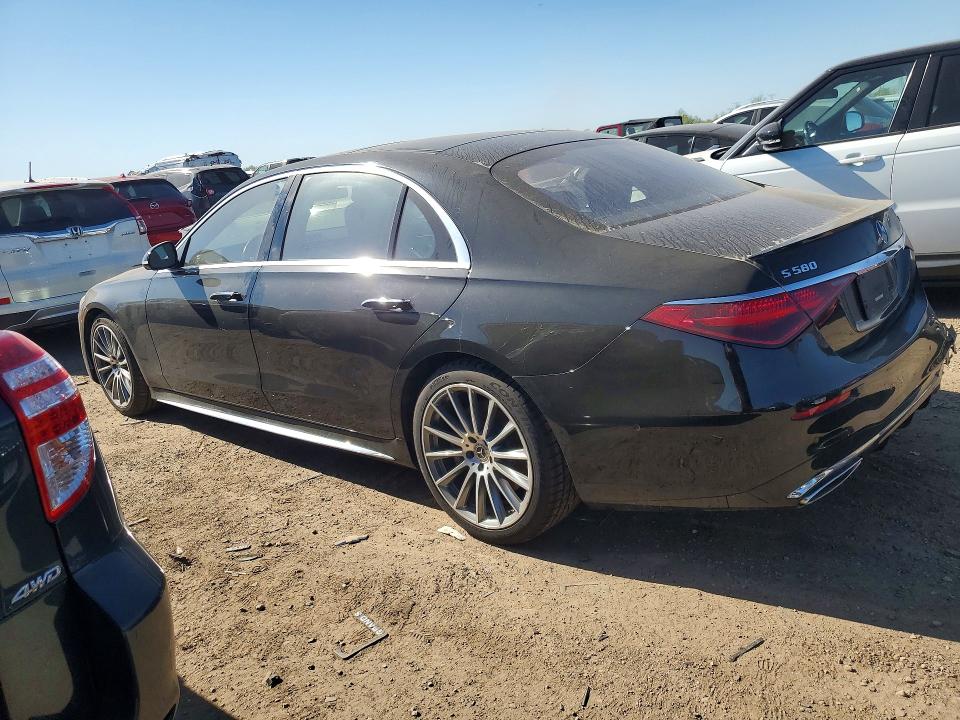 2022 Mercedes-benz S-klasse VIN W1K6G7GB2NA149586 COPART salvage auction — FRONT END, Id - Salvage Certificate Of Title, sold $16,900 on 2026-07-28 (photo 2)