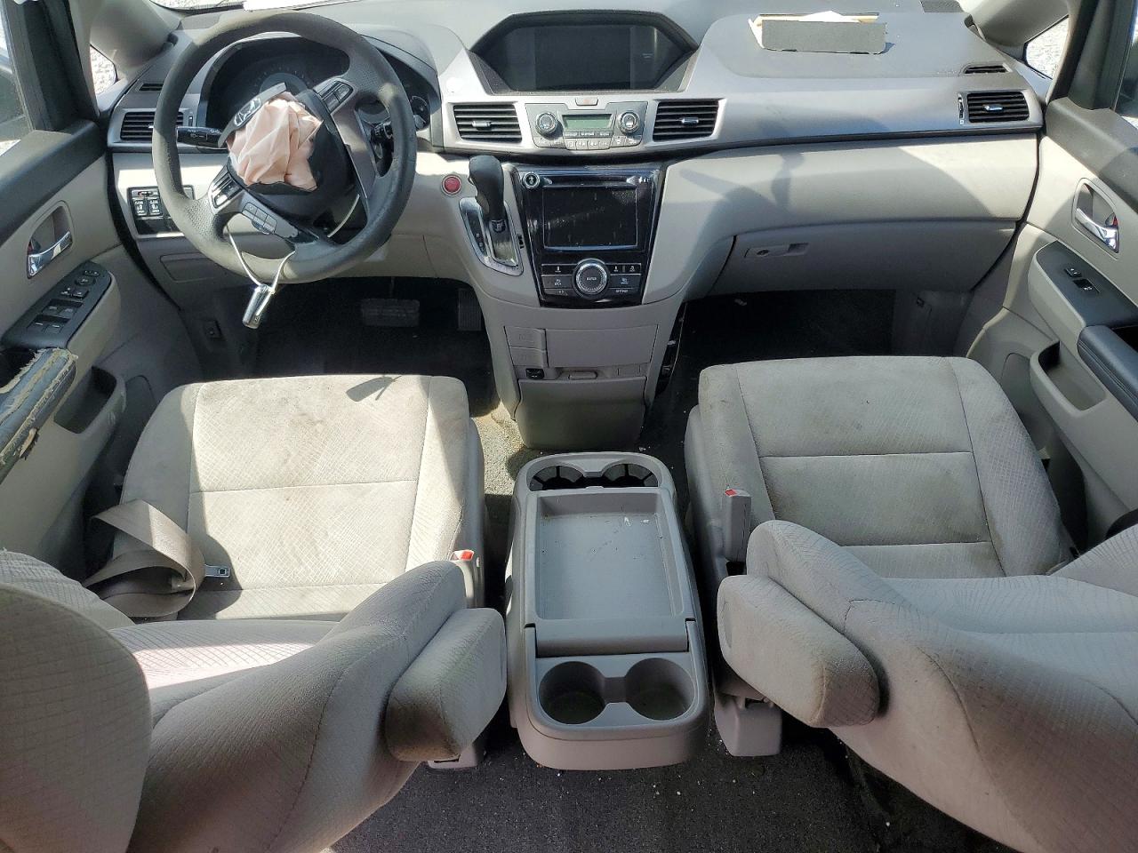 2015 Honda Odyssey VIN 5FNRL5H49FB049906 COPART salvage auction — Front End, AL - CERT OF TITLE-SALVAGE TITLE, sold $750 on 2026-06-25 (photo 8)