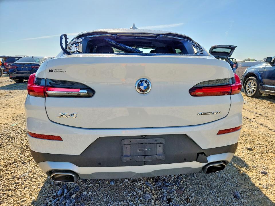 2024 BMW X4 VIN 5UX33DT09R9T74413 COPART salvage auction — HAIL, Mo - Salvage Certificate Of Title, sold $1,000 on 2026-07-22 (photo 6)