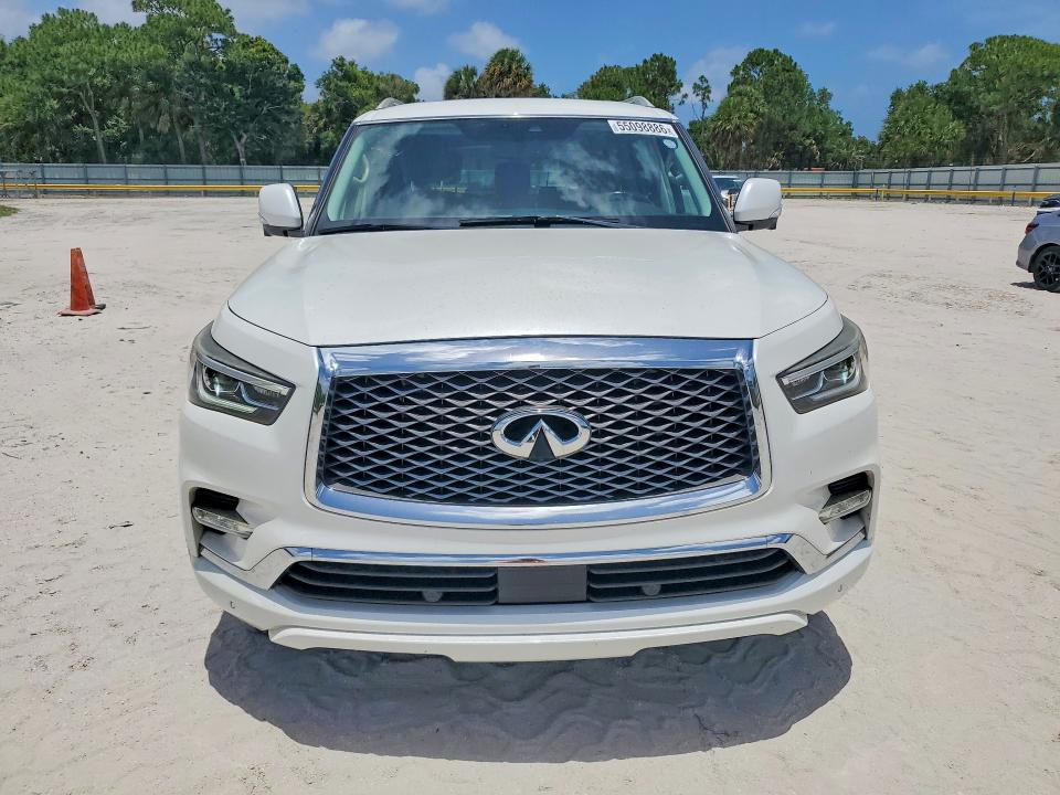 2018 Infiniti VIN JN8AZ2ND4J9840589 COPART salvage auction — FRONT END, Fl - Cert Of Title Slvg Rebuildable, sold $7,500 on 2026-07-15 (photo 5)