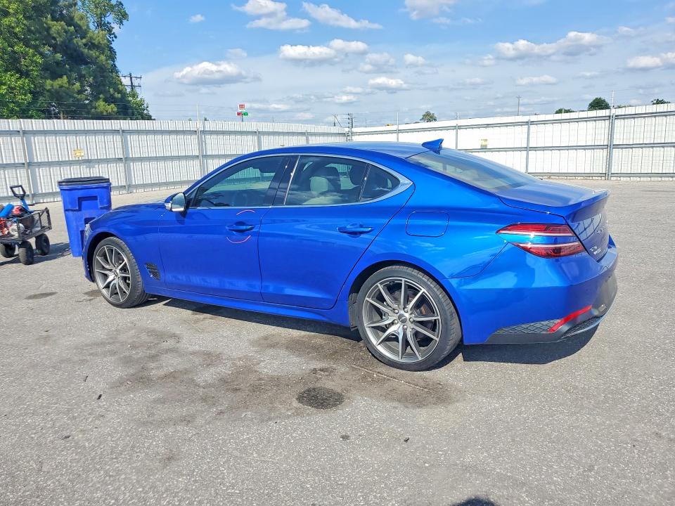 2023 Genesis VIN KMTG34TA2PU116242 COPART salvage auction — REAR END, Nc - Salvage Certificate Of Title, sold $8,000 on 2026-07-02 (photo 2)