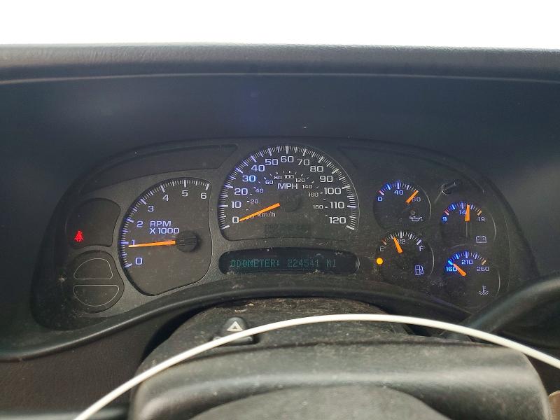 2003 Chevrolet Silverado VIN 1GCEC19X33Z228321 COPART salvage auction — FRONT END, Tx - Salvage Vehicle Title, sold $975 on 2026-07-02 (photo 9)