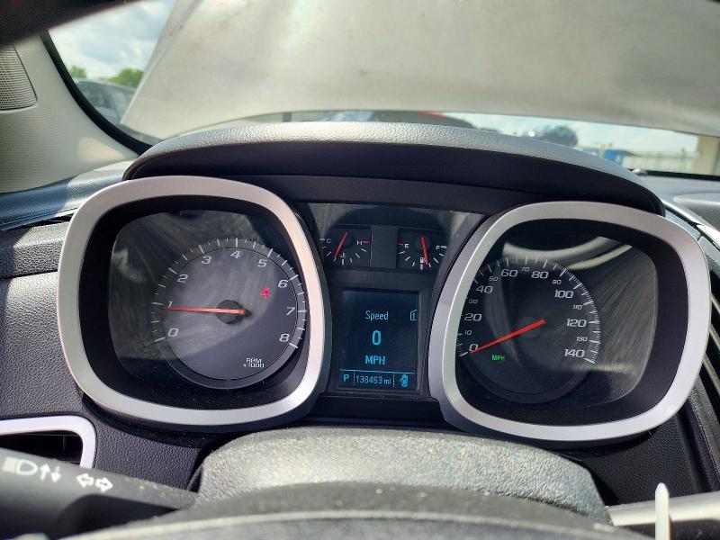 2012 Chevrolet Equinox VIN 2GNALDEK9C6356916 COPART salvage auction — FRONT END, Ky - Red Rebuilt Salvage Flood, sold $725 on 2026-07-09 (photo 9)