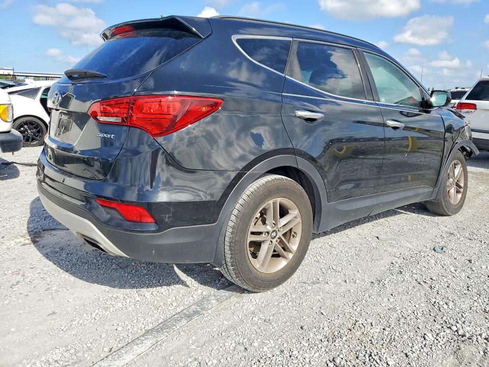 2017 Hyundai Santa fe VIN 5XYZU3LB0HG429722 COPART salvage auction — FRONT END, Fl - Cert Of Title Slvg Rebuildable, sold $2,300 on 2026-07-31 (photo 3)
