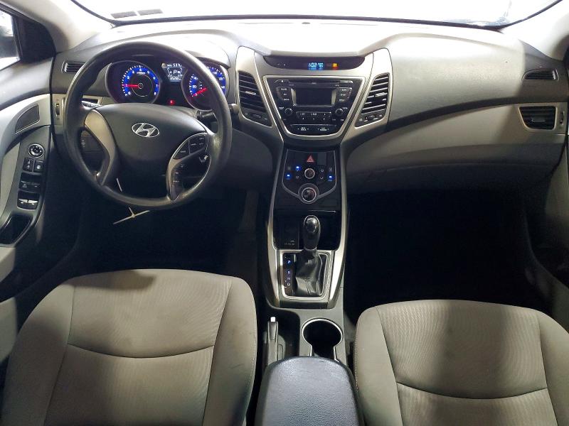 2014 Hyundai Elantra VIN KMHDH4AE1EU128402 COPART salvage auction — FRONT END, PA - CERTIFICATE OF SALVAGE, sold $950 on 2026-07-30 (photo 8)