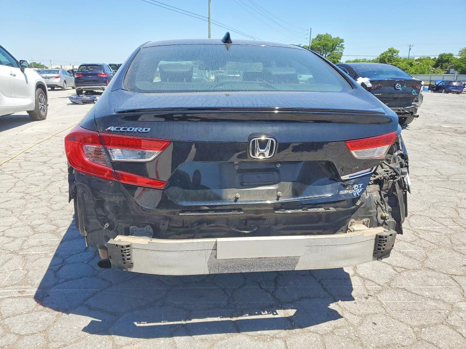 2019 Honda Accord VIN 1HGCV2E30KA007705 COPART salvage auction — REAR END, Tn - Salvage Certificate, sold $9,000 on 2026-07-27 (photo 6)