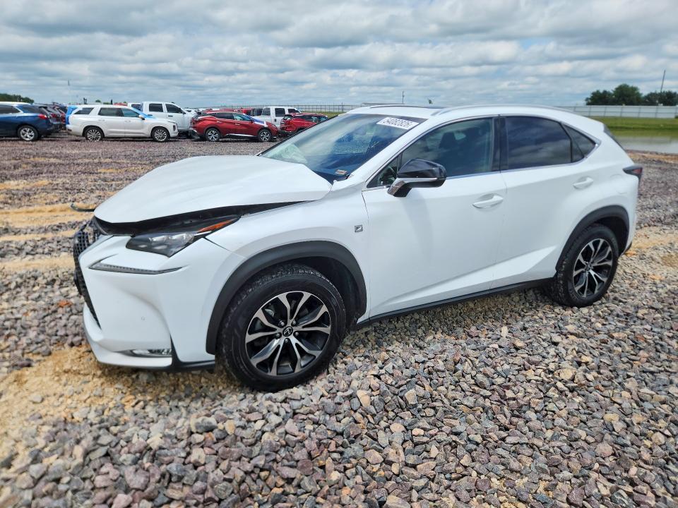 2016 Lexus Nx VIN JTJBARBZ8G2090435 — COPART salvage auction photo
