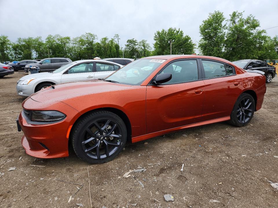 2023 Dodge Charger VIN 2C3CDXHGXPH687154 — COPART salvage auction photo
