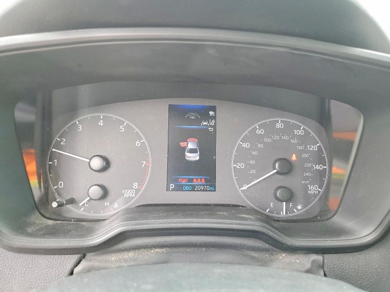 2023 Toyota Corolla VIN 5YFB4MDE9PP039485 COPART salvage auction — HAIL, Ia - Cert Of Title-Salvage Title, sold $11,400 on 2026-10-21 (photo 9)