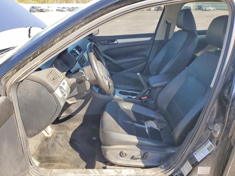 2013 Volkswagen Passat VIN 1VWBP7A31DC015761 COPART salvage auction — FRONT END, Oh - Cert Of Title-Salvage, sold $450 on 2026-07-06 (photo 7)