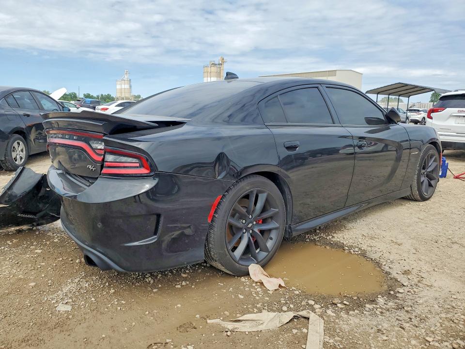 2021 Dodge Charger VIN 2C3CDXCT3MH608875 COPART salvage auction — REAR END, Mo - Salvage Certificate Of Title, sold $10,900 on 2026-07-09 (photo 3)