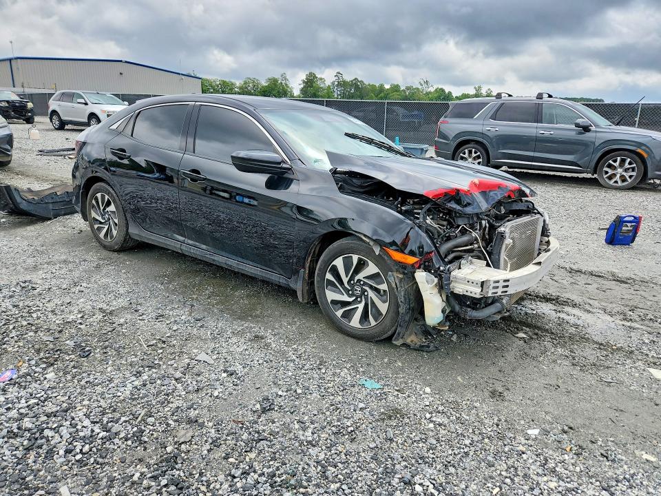 2018 Honda Civic VIN SHHFK7H3XJU206732 COPART salvage auction — FRONT END, Sc - Cert Of Title-Salvage, sold $2,600 on 2026-07-20 (photo 4)