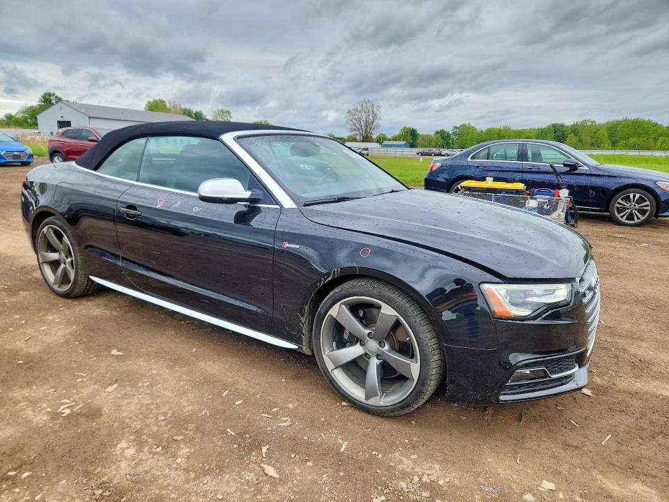 2016 Audi Rs5 VIN WAUC4AFH6GN004911 COPART salvage auction — HAIL, Oh - Cert Of Title-Salvage, sold $7,400 on 2026-07-13 (photo 4)