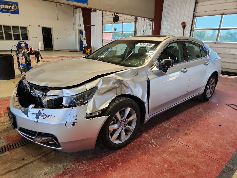 2012 Acura Tl VIN 19UUA8F2XCA036980 COPART salvage auction — SIDE, Ny - Mv-907A Salvage Certificate, sold $900 on 2026-07-06 (photo 1)