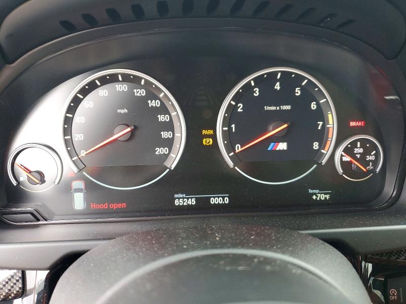 2016 BMW X5 VIN 5YMKT6C5XG0R78050 COPART salvage auction — FRONT END, CT - CERTIFICATE OF TITLE (P), sold $450 on 2026-07-28 (photo 9)