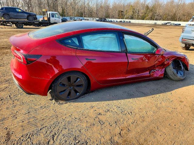 2025 Tesla Model 3 VIN 5YJ3E1EA1SF068267 COPART salvage auction — FRONT END, Md - Cert Of Salvage > 75% Damage, sold $5,500 on 2026-07-24 (photo 3)