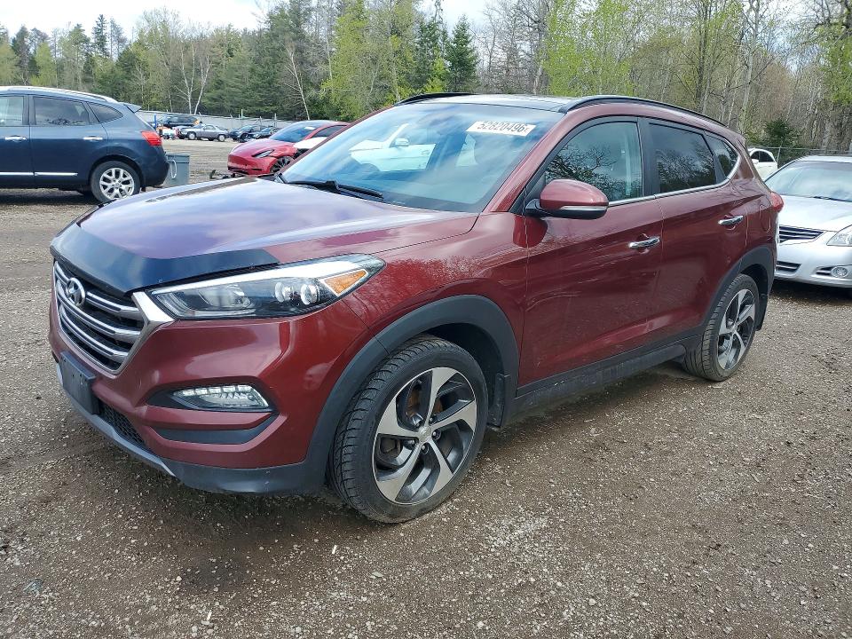2016 Hyundai VIN KM8J3CA29GU104708 COPART salvage auction — REAR END, Salvage Title, sold $5,800 on 2026-07-14 (photo 1)