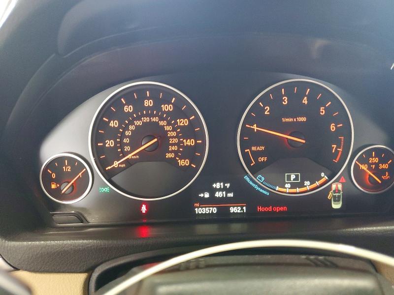2015 BMW 4er VIN WBA3V5C52FP753254 COPART salvage auction — FRONT END, Va - Cert Of Title - Salvage, sold $2,950 on 2026-07-02 (photo 9)