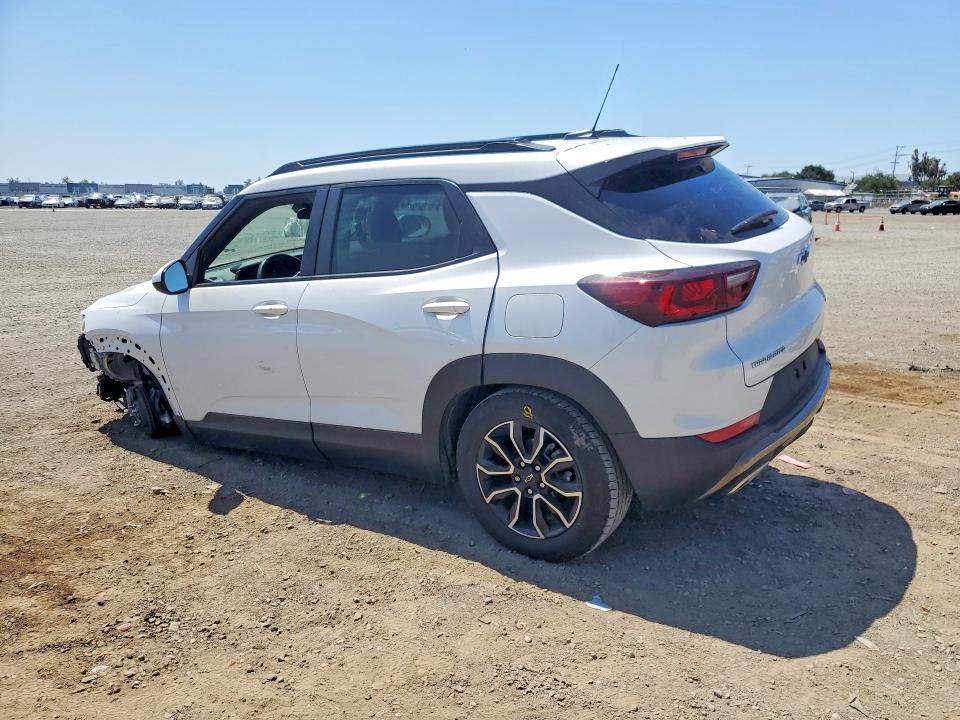 2024 Chevrolet Trailblazer VIN KL79MVSL4RB075802 COPART salvage auction — FRONT END, Ca - Salvage Certificate, sold $9,500 on 2026-07-31 (photo 2)