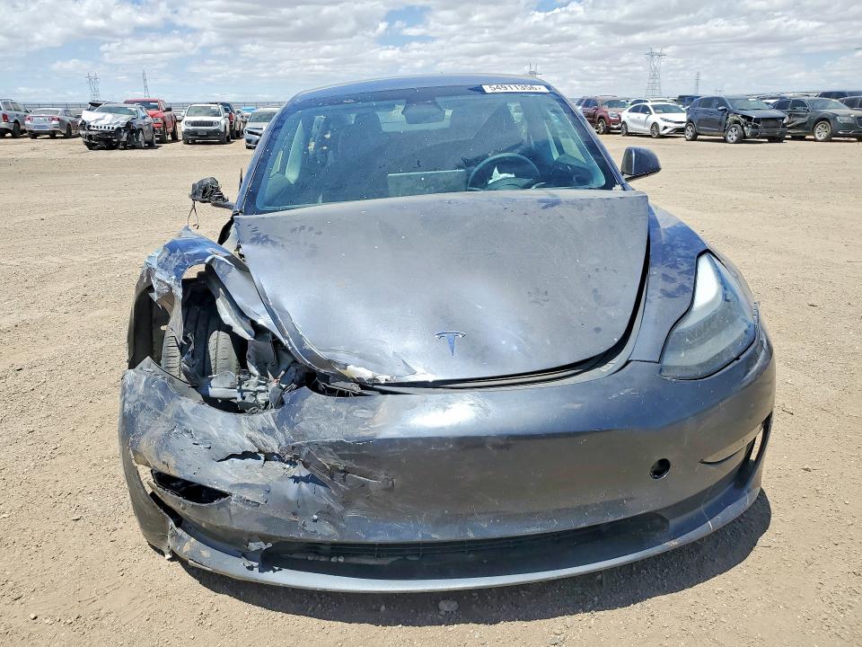 2023 Tesla Model 3 VIN 5YJ3E1EA5PF646118 COPART salvage auction — FRONT END, Ca - Salvage Certificate, sold $7,800 on 2026-07-06 (photo 5)