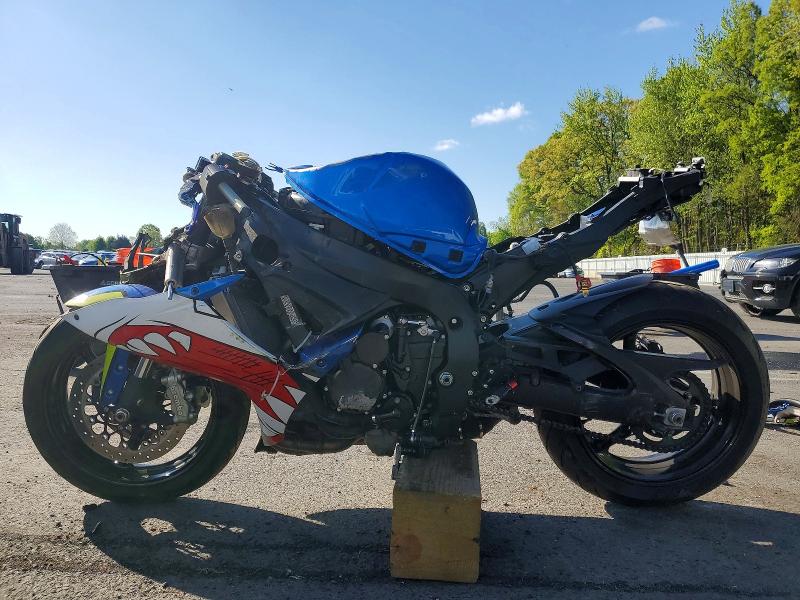 2014 Suzuki Gsx-r600 VIN JS1GN7FA8E2100491 COPART salvage auction — ALL OVER, Nj - Cert Of Title-Salvage, sold $2,050 on 2026-07-09 (photo 3)