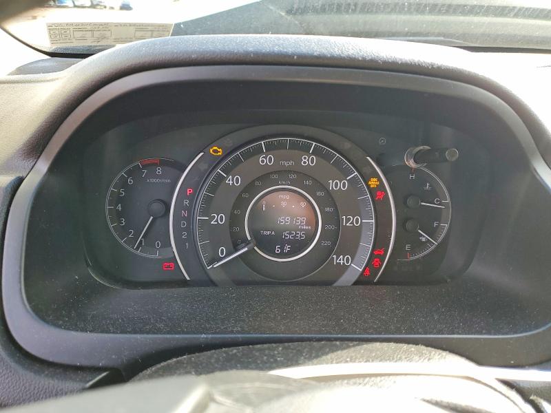 2012 Honda Cr-v VIN JHLRM4H71CC004682 COPART salvage auction — FRONT END, Pa - Certificate Of Salvage, sold $1,250 on 2026-07-06 (photo 9)