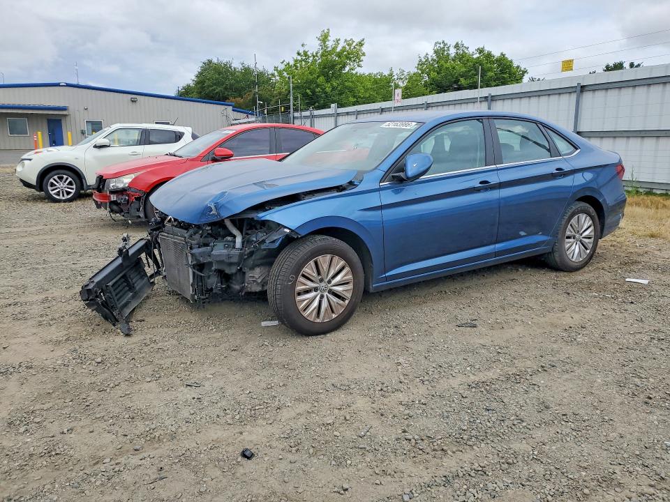 2019 Volkswagen Jetta VIN 3VWC57BU7KM037602 COPART salvage auction — FRONT END, Ca - Dis/Dlr/Exp Only Clean Title, sold $2,400 on 2026-07-21 (photo 1)