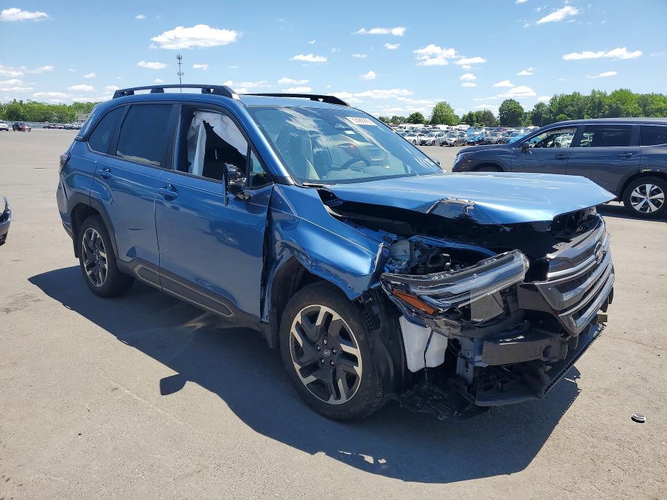 2025 Subaru Forester VIN JF2SLDRC2SH608712 COPART salvage auction — FRONT END, Nj - Cert Of Title-Salvage, sold $6,700 on 2026-07-21 (photo 4)