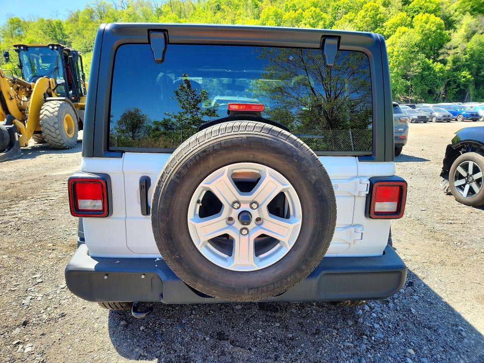 2023 Jeep Wrangler / VIN 1C4HJXAG8PW558660 COPART salvage auction — FRONT END, Nj - Cert Of Title-Salvage, sold $11,800 on 2026-07-30 (photo 6)