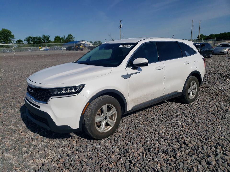 2022 Kia Sorento VIN 5XYRG4LC6NG162619 COPART salvage auction — REAR END, In - Cert Of Title-Salvage Title, sold $7,300 on 2026-07-28 (photo 1)