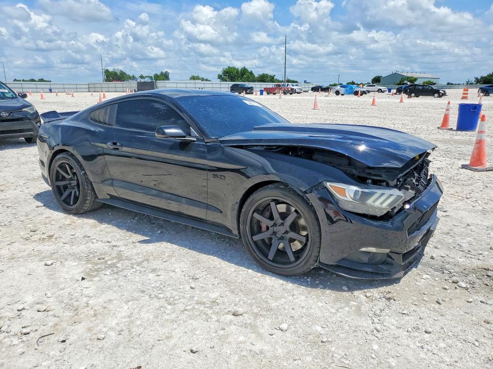 2015 Ford Mustang VIN 1FA6P8CF3F5423242 COPART salvage auction — FRONT END, TX - SALVAGE VEHICLE TITLE, sold $5,900 on 2026-07-09 (photo 4)