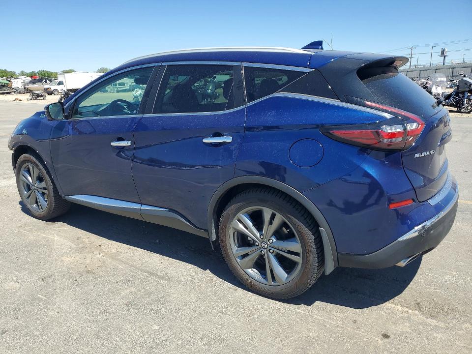 2020 Nissan Murano VIN 5N1AZ2DS3LN131072 COPART salvage auction — FRONT END, Id - Salvage Certificate Of Title, sold $100 on 2026-07-30 (photo 2)