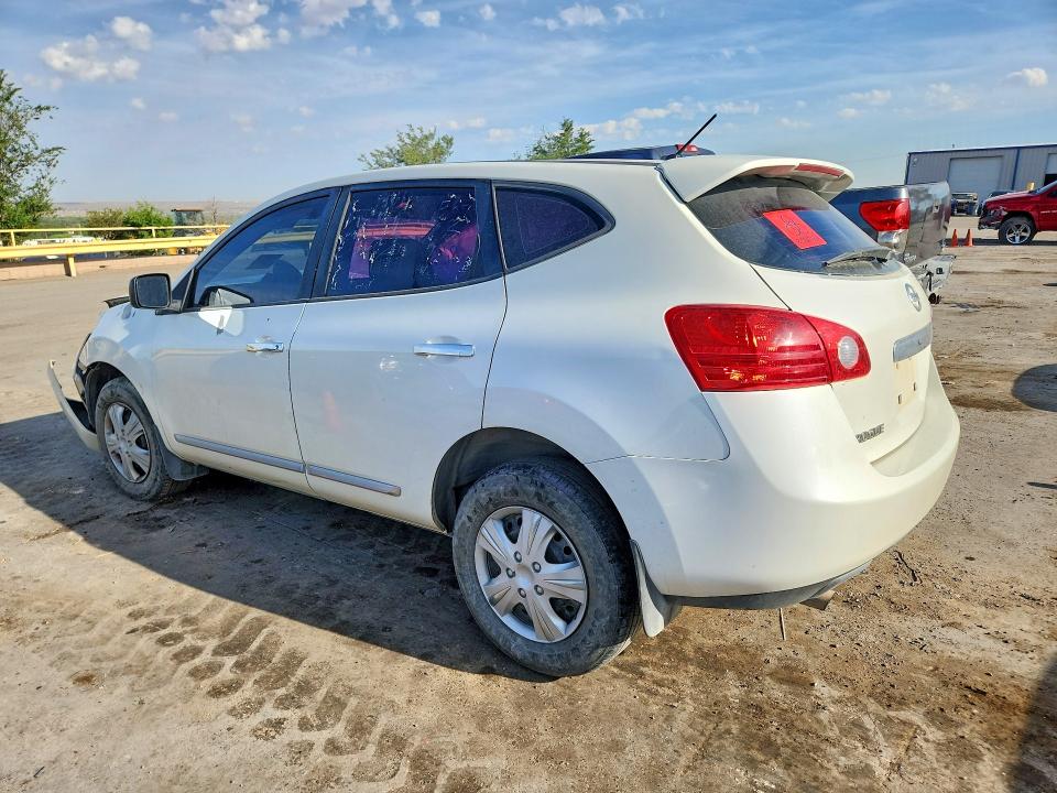2013 Nissan Rogue sport VIN JN8AS5MV9DW638353 COPART salvage auction — FRONT END, Nm - Cert Of Title-Salvage, sold $175 on 2026-07-06 (photo 2)