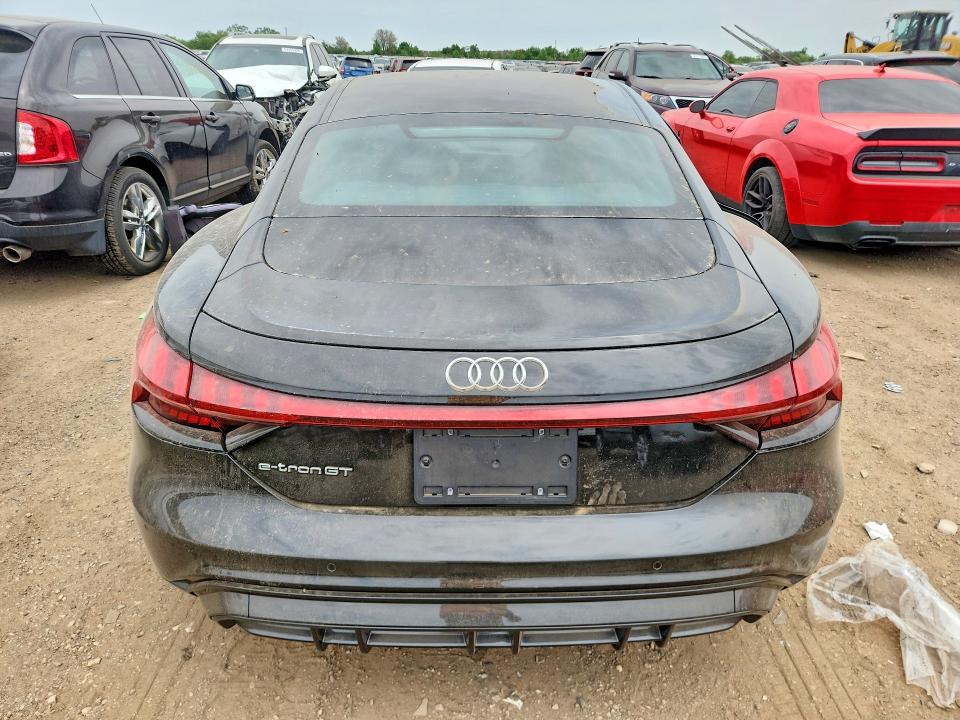 2023 Audi E-tron gt VIN WAUFJBFW4P7002718 COPART salvage auction — SIDE, Il - Salvage Certificate, sold $24,600 on 2026-07-28 (photo 6)