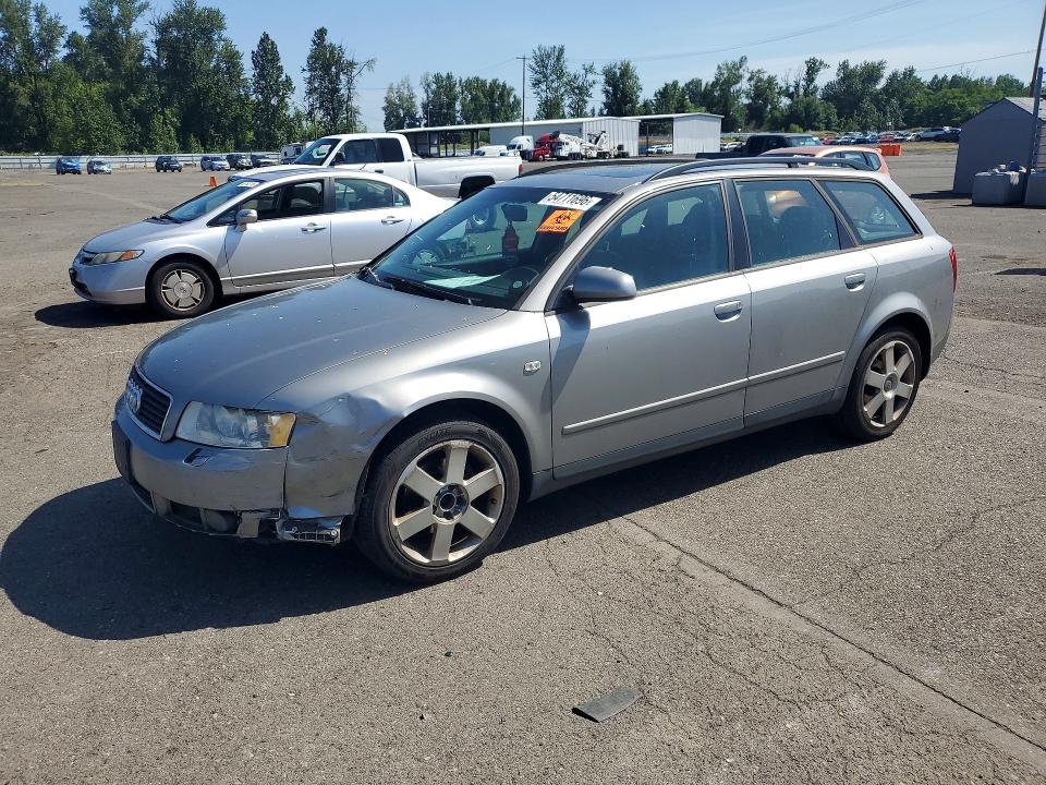 2003 Audi A4 VIN WAUVC68E63A379114 COPART salvage auction — FRONT END, Or - Salvage Title Certificate, sold $225 on 2026-07-06 (photo 1)