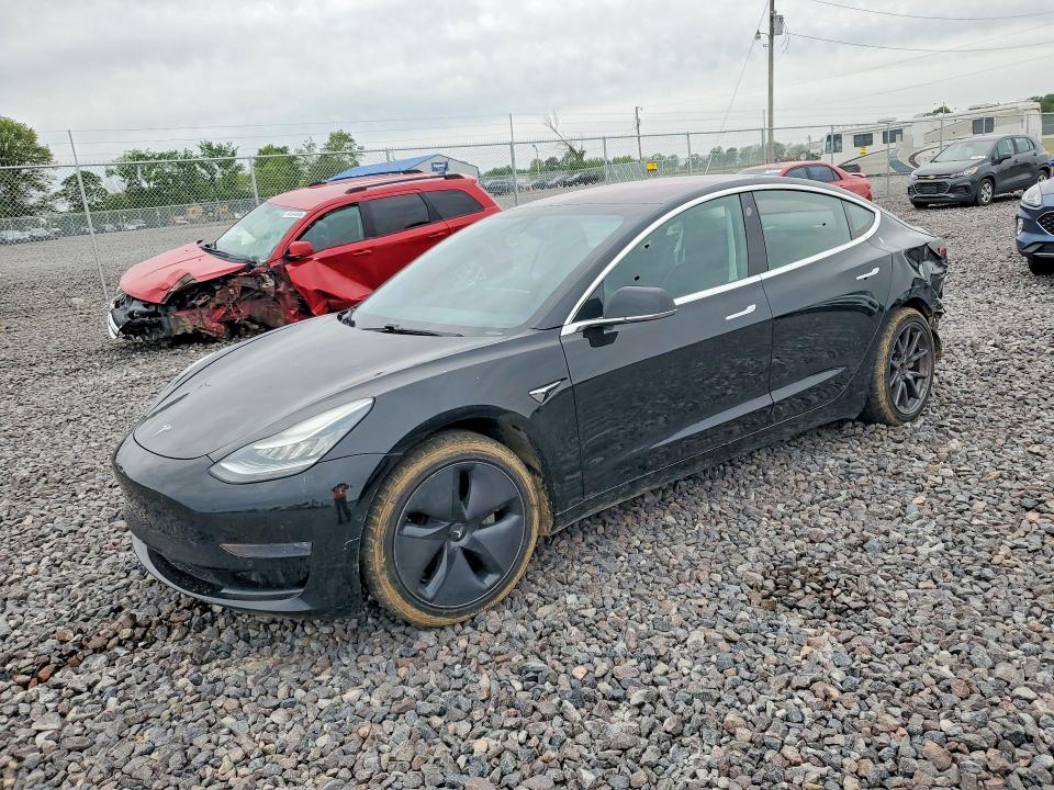 2018 Tesla VIN 5YJ3E1EB3JF183704 COPART salvage auction — REAR END, In - Cert Of Title-Salvage Title, sold $6,700 on 2026-07-14 (photo 1)